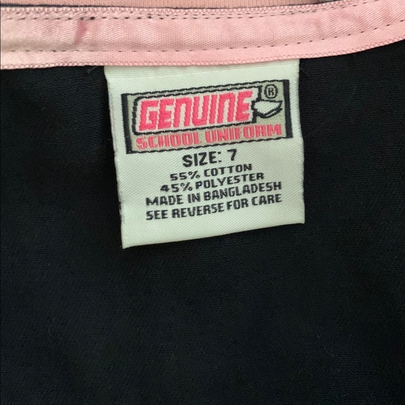 Genuine school uniform girl navy dress 7T - Picture 11 of 16